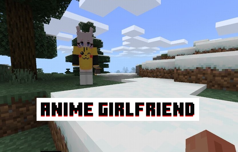 Anime girlfriend Minecraft PE