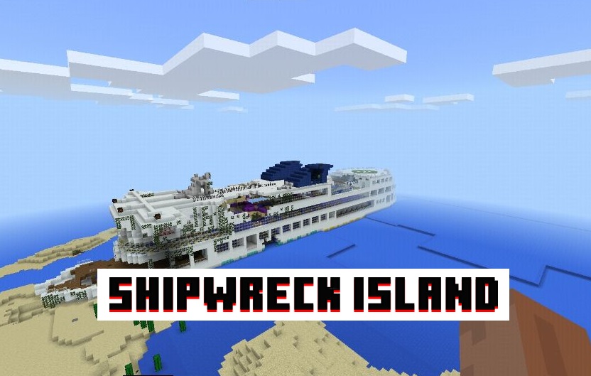 Shipwreck island for Minecraft PE