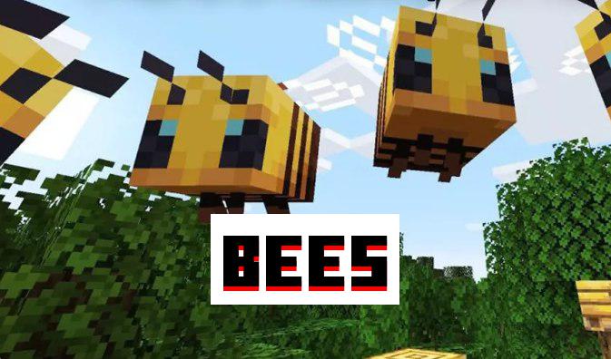 Download Minecraft PE 1.14.60 apk free: Buzzy Bees