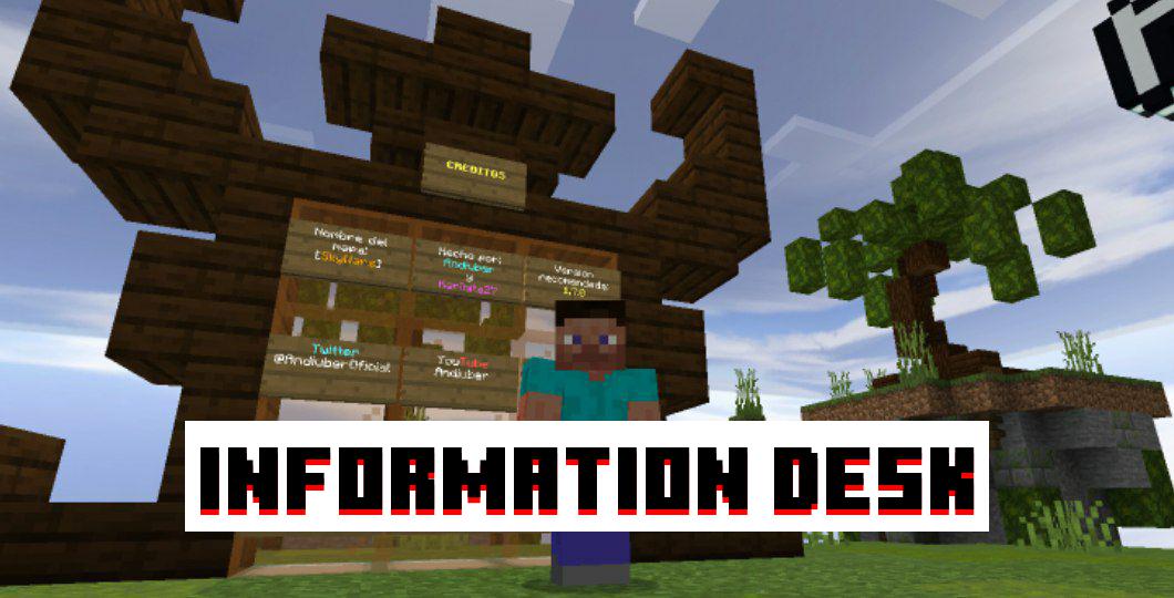 Information Desk from SkyWars Map for Minecraft PE